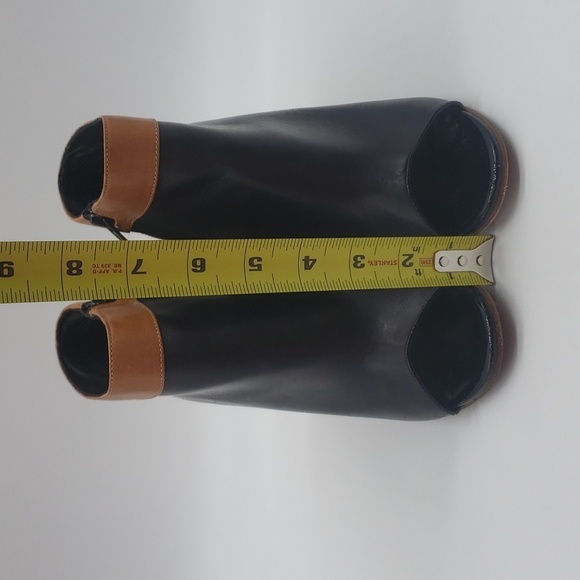 178- Chloé Open Toe Ankle Booties Made In Italy Size 38.5EU 8US - Picture 4 of 9